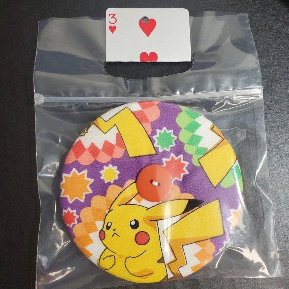 Fabric Playing Card Holder Helping Hands Lot Of 2 + Cards, Mario Bros / Pokemon